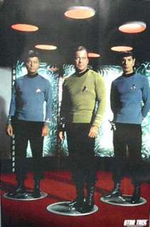 Classic Star Trek Crew in Transporter Poster  ROLLED  