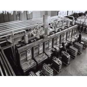  Top View of the Machinery in the Weber Carburetor Plant in 