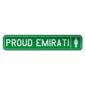   EMIRATI  STREET SIGN COUNTRY UNITED ARAB EMIRATES
