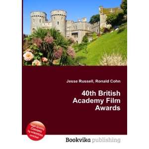  40th British Academy Film Awards Ronald Cohn Jesse 