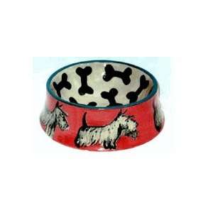  Breed Specific Dog Bowl, Scottish Terrier Jumbo Pet 