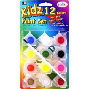  91012 Kidz Acrylic Paint 12 Color Set Toys & Games