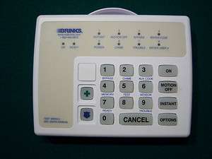 Brinks BHS 3111 Security System Keypad 2 Emergency Buttons  