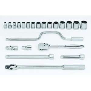   JH Williams WSS 22F 22 Piece 1/2 Inch Drive Socket and Drive Tool Set