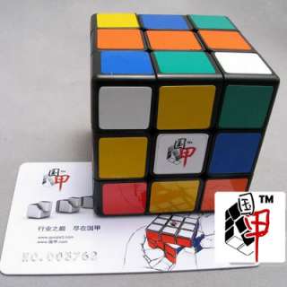 Black Haiyans 3x3 3x3x3 World Record Rubiks Magic Cube Alpha 