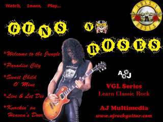 Custom Guitar Lessons   Learn Guns N Roses  