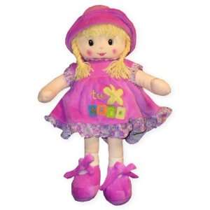 18 Sweet Cakes Plush Rag Baby Doll (Purple) Toys & Games