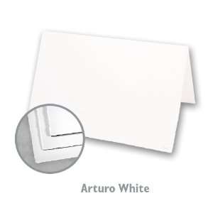  Arturo White Folded Plain Card   100/Box