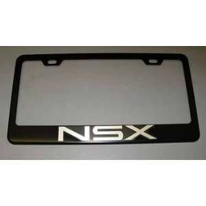 Acura NSX Black License Plate Frame