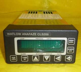 Watlow Anafaze CLS208 Controller 88 30500 700 Rev J  