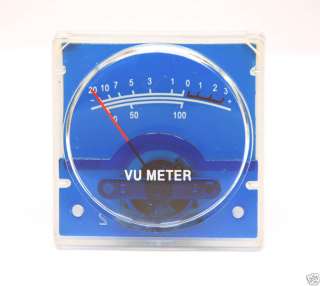 pc Panel Meter SD 306 40x40mm VU  20~+3dB DCR650Ω  