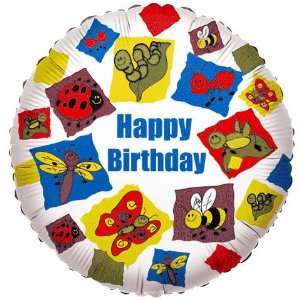  18 Party Bugs Birthday Balloon (1 ct) Toys & Games