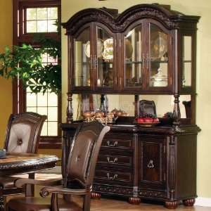  World Imports Cambria Buffet with Hutch 903 68 Furniture 