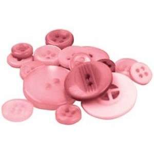 Button Bottles Soft Pink 