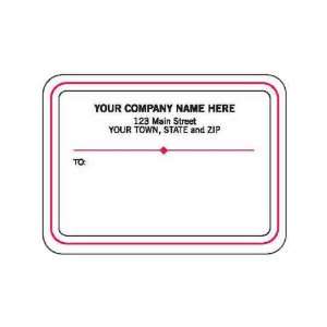  line underneath company address design label   Mailing label in roll