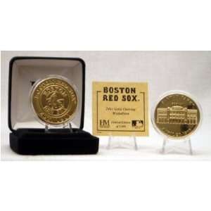  FENWAY PARK Boston Red Sox GOLD COIN   Collectible Coin 