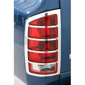   Chrome Taillight Covers, for the 2006 Jeep Grand Cherokee Automotive