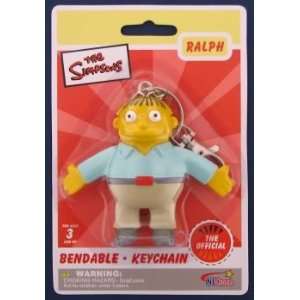  Simpsons Ralph Wiggum Bendable Keychain