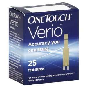  OneTouch Test Strips 25 strips