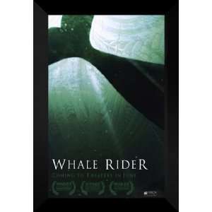  Whale Rider 27x40 FRAMED Movie Poster   Style B   2003 