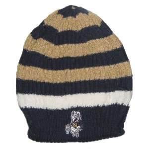   Adidas Reversible Striped Sweater Knit Beanie Hat