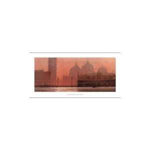 Dusk In Venezia Poster Print 