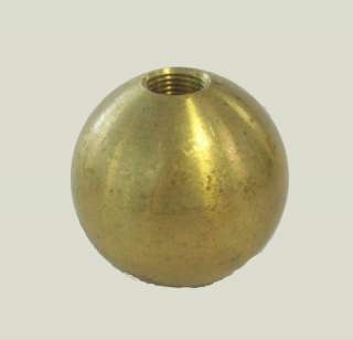Lamp parts 1 1/8 unfinished brass ball TV 369  