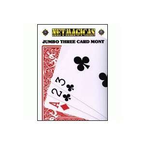  Jumbo (RED) Three Card Monte by Netmagicas Toys & Games