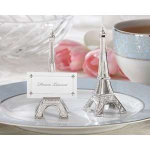 Evening in Paris Eiffel Tower Silver Finish Place Card 