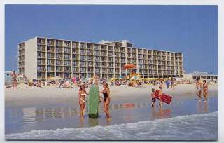 VIRGINIA BEACH VA Girls Bikinis Float vintage postcard  