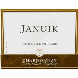  2010 Januik Cold Creek Chardonnay 750ml Grocery 
