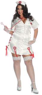 3pc Sexy Nurse Nicky Womens Halloween Costume  