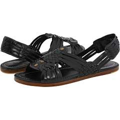 148 Frye Jacey Huarache Slide Sandal Sandal Black Womens 6.5 B  
