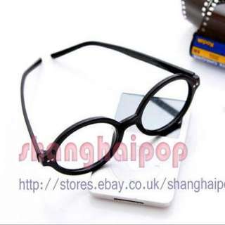 Small Round Clear Lens Glasses Retro Old Fancy Dress  