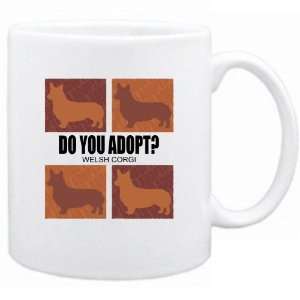  New  Do You Adopt Welsh Corgi ?  Mug Dog