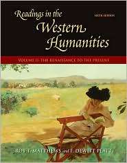 Readings in the Western Humanities, Volume 2, (0073136409), Roy T 