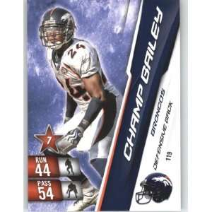 2010 Panini Adrenalyn XL NFL Football Trading Card # 119 Champ Bailey 
