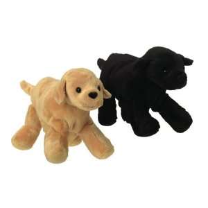    Labrador Retriever Set of 2 Tippy Toes Finger Puppet Toys & Games