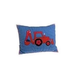  Construction   Small Quilted Decorative Pillow Baby
