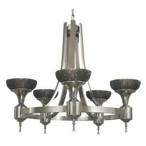  Hyperion Dining Chandelier in Platinum Finish Platinum 