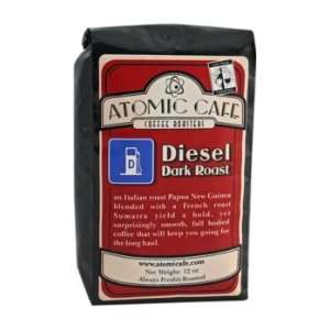 Atomic Cafe   Diesel Dark Roast Coffee Beans   5 lbs  