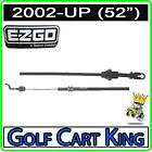 EZGO 52 1/4” Throttle Cable 2002 Up TXT Gas Golf Carts  Governor to 