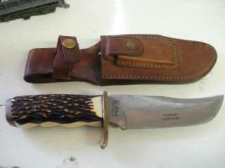 Schrade Uncle Henry 171 UH Hunting Knife USA w/ Sheath  