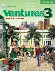 Ventures 3 Students Book with Audio CD, (0521600995), Gretchen 