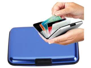 Aluminum Metal Men Women Holder Wallet for Credit Cards  