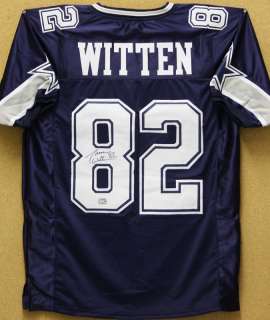 Jason Witten Autographed Dallas Cowboys Dlb Blue Jersey  
