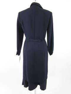 NWT DANI MAX Navy Long Button Front Jacket Size 10P  