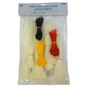  Tool Aid Wire and Cable Tie Assortment   750 Pc 