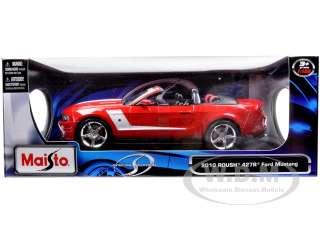 2010 FORD MUSTANG 427R CONVERTIBLE ROUSH RED 1/18  