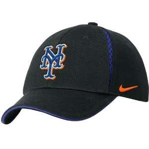 Nike New York Mets Black Power Alley Hat  Sports 